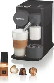 De'Longhi Lattissima One Automatic Nespresso Coffee Machine Black EN510.B