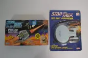 Vintage Star Trek Next Generation Phaser NIP & Die Cast USS Enterprise Galoob