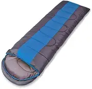 Sleeping Bag Warm Sleeping Bags for Camping 4 Seasons Adult Sleeping Bag Hiking Backpacking Travel with Compression Sack，Orange1.0kg
