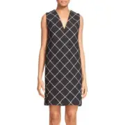 Rag & Bone Black Check Windowpane Phoebe Dress Size 0 New