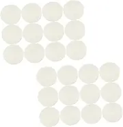Kisangel 24 Pack Bike Air Nozzle Glue Pad Bike Tube Pad Tire Gasket High Flexibility Easy Application