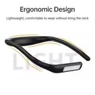 Neck Reading Light Rechargeable Book Light Desk Lamp Bendable Arms♡