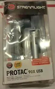 Streamlight Protac 90 X USB/Protac 90 X Black with One SL-B26 Battery Pack UE15