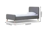 RAINEY King Single Bed