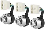 6 Wire Ignition Switch Key Set, for 188F GX390 190F GX420 Gasoline Engine Generator Easy Install Farming Breeding Construction Gardening Car Ignition Switch Lock