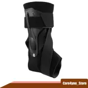 Ankle Brace Elastic Compression Sleeve Sport Foot Stabilizer Black XL Size