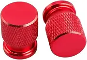 jiningxinxin Compatible with Xciting 250 350 400 S400 500 Downtown 300/I 350I Xtown 125 Dtx 360 Grand Super Dink Tire Valve Cap Cover Accessories(Red)