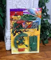 Vtg Sgt. Fury Armored Attack Toy Action Figure Army Men Playset Marvel 1970s