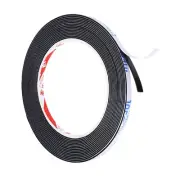 5m/16.4ft Sealing Foam Tape 5mm W 1mm T Single Sided Weather Stripping Black