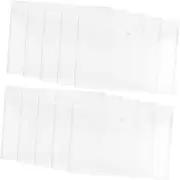 jojofuny 10 Pcs File Holder Document Bags Folders Plastic Envelopes Folders for Documents Plastic Envelopes with Snap Closure File Folder Travel Folder Document Organizer Pp Transparent