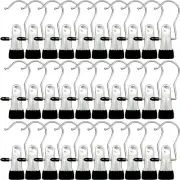 Boot Hangers for Closet 30 Pack Hanging Clips Hook Clothes Pins for Laundry