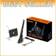 Compact WiFi 6E PCIe Expansion Card - Dual-Stream Tri-Band & 2400 Mbps Bluetooth