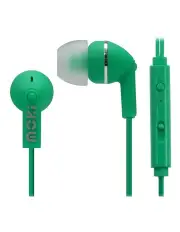 [Moki] Noise Isolation Earbuds With Microphone & Control Green