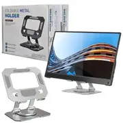 Adjustable Aluminum for 4-16 Inch Tablet Mount Alloy Metal Desk Mobile Phone Holder Stand For iPhone iPad Tablet Tab Notebook Desktop