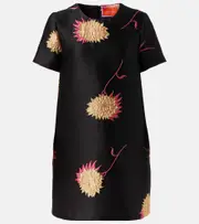 [La DoubleJ] La DoubleJ Swing jacquard minidress UK 14 multicoloured