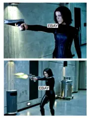 UNDERWORLD AWAKENING 2012 MOVIE PHOTO LOT #1 (2) VAMPIRES BECKINSALE HORROR