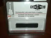 NEW - Graph Tech Black Tusq XL 1/4" Nut Blank -#PT-4025-00