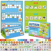 QUOKKA 145 Reward Chore Chart for Multiple Kids - Behavior Routine Toy for Autistic Children Age 5-7 ADHD Tools -Visual Schedule for Toddler 3-5 at Home - Responsibility Board Autism Learning Material