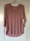Ana top women’s size M NWT 95 % rayon orig $22
