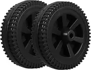 BESPORTBLE 2pcs 7 Inch Bbq Grill Replacement Wheels Swivel Caster Wheels for Gas Grill Cart Bbq Wheels Black Easy Installation Heavy Duty Versatile