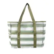 Mesh Beach Bag Extra Large Lightweight Foldable Prints Mesh Tote Bags for Wom