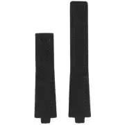 Tag Kirium Black Buffalo Leather Watch Band 19mm Fits Deployment Clasp FC6117