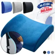 Memory Seat Pillows Home Car Office Pillow Back Lumbar Support Foam Cushion