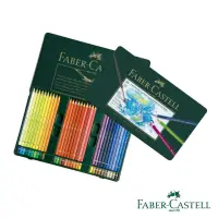 在飛比找momo購物網優惠-【Faber-Castell】藝術家 - 水彩色鉛筆 60色