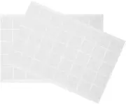 TOGEVAL 80pcs Double Sided Adhesive Tapes Removable Stickers for DIY Projects Wall Decoration Photo Display Strong Adhesion Mounting Pads