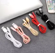 Braided USB Charging Phone Cable Data Cord Charger For iPhone 12 11 7 X 8 6 iPad