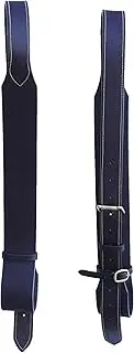 CHALLENGER 3" Premium Quick-Change Australian Saddle Straight Fender Stirrup Leathers 109SL4022BR