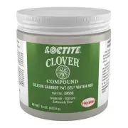 Clover Lapping Compound 800 Grit 1 lb Silicon Carbide Gel Water Mix Valve Seat