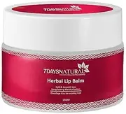 7 Days Advanced Lip Scrub Balm - Lightening and Brightening Dark Lips - Lip Scrub For Women & Men Smoker/Dry/Chapped Lip Care- 15g