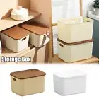 with Lid Handle Storage Box for Wardrobe Home Office