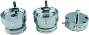 Round Standard Button Die Maker Multiple Sizes Stainless Steel Badge Maker