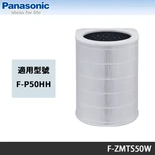 Panasonic 國際牌 F-P50HH 清淨機專用原廠濾網 F-ZMTS50W