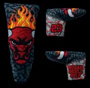 Sugar Skull Golf 2025 MJ Bulls Last Dance Blade Putter Cover