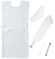 [KYOETSU] Dressing Set for Yukata, 5-piece Japanese Accessories Set (Mesh Summer