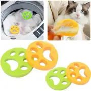 Pet Hair Remover for Laundry (2Pcs), Catcher for Laundry Clothes Bedding and Hair, Eco-Friendly & Reusable Hair Remover Ball for Washing Machine