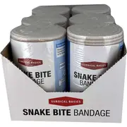 Surgical Basics Snake Bite Bandage with Compression Indicator 6 Pack