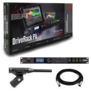 dbx DriveRack PA2 Complete Loudspeaker Management System + dbx RTA-M Mic & Cable