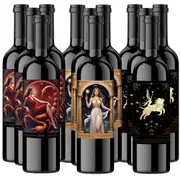 12 Bottles MIXED Cabernet Sauvignon Shiraz 750ml SA Red Wine Constellation SCVIL