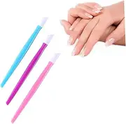 Healeved Nail Art Tools Kit Pcs Manicure Set Cuticle Pusher Exfoliating Scrub Nail Cleaning Stick to Use
