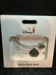 Disney Park Alex & Ani Bracelet✿ Animal Kingdom Anniversary Tree of Life Silver