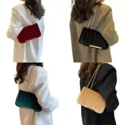 Women Casual Shoulder Bag Simple Crossbody Bag Chain Strap Messengers Bag