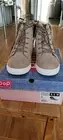 POP Impressive Women's Flat Heel Lace Up Taupe Size 8.5M Boots. (4).