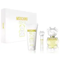 在飛比找Yahoo!奇摩拍賣優惠-【妮蔻美妝】MOSCHINO 熊芯未泯 2 女性淡香精 禮盒