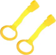 HAPINARY 2pcs Standing Pull Tab Bed Hand Rings Cot Handle Ring Hanging Ring Walking Safety Rings Crib Hand Pull Ring Safety Stand Ring Crib Stand Ring