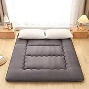 mattress mattress Japanese Folding Futon Mattress 10cm Thick Futon Mattress Tatami Folding Floor Mattresses Guests Soft Natural Futon Floor Mattress (Color : B Size : 1.