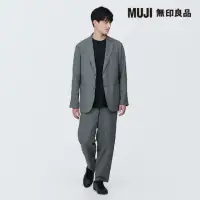 在飛比找momo購物網優惠-【MUJI 無印良品】男亞麻外套(共4色)